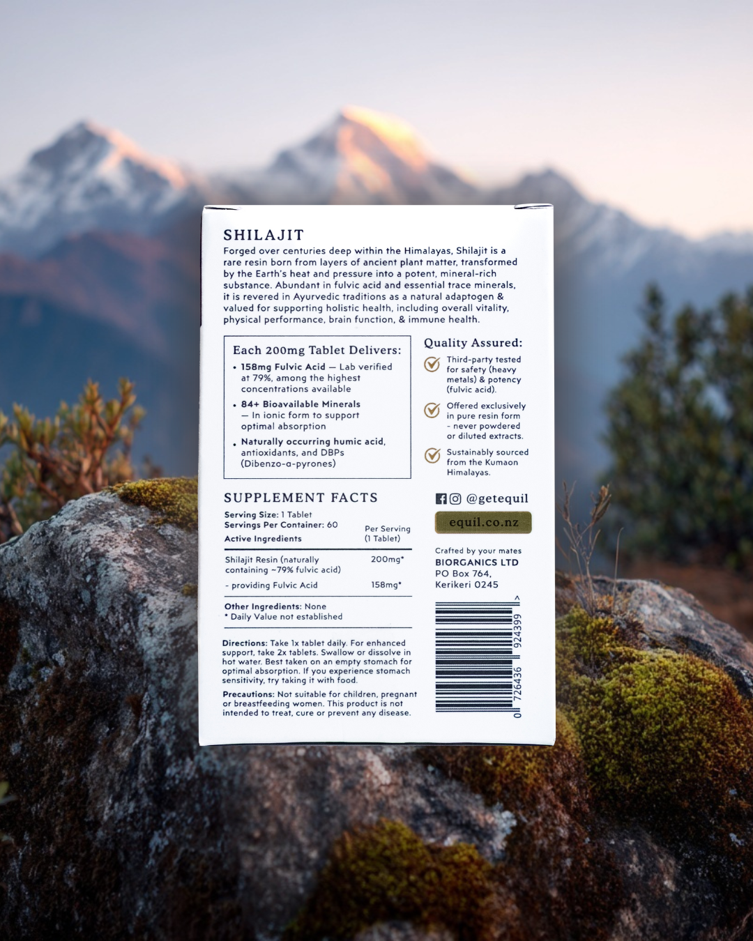 Pure Mineral Shilajit Tablets