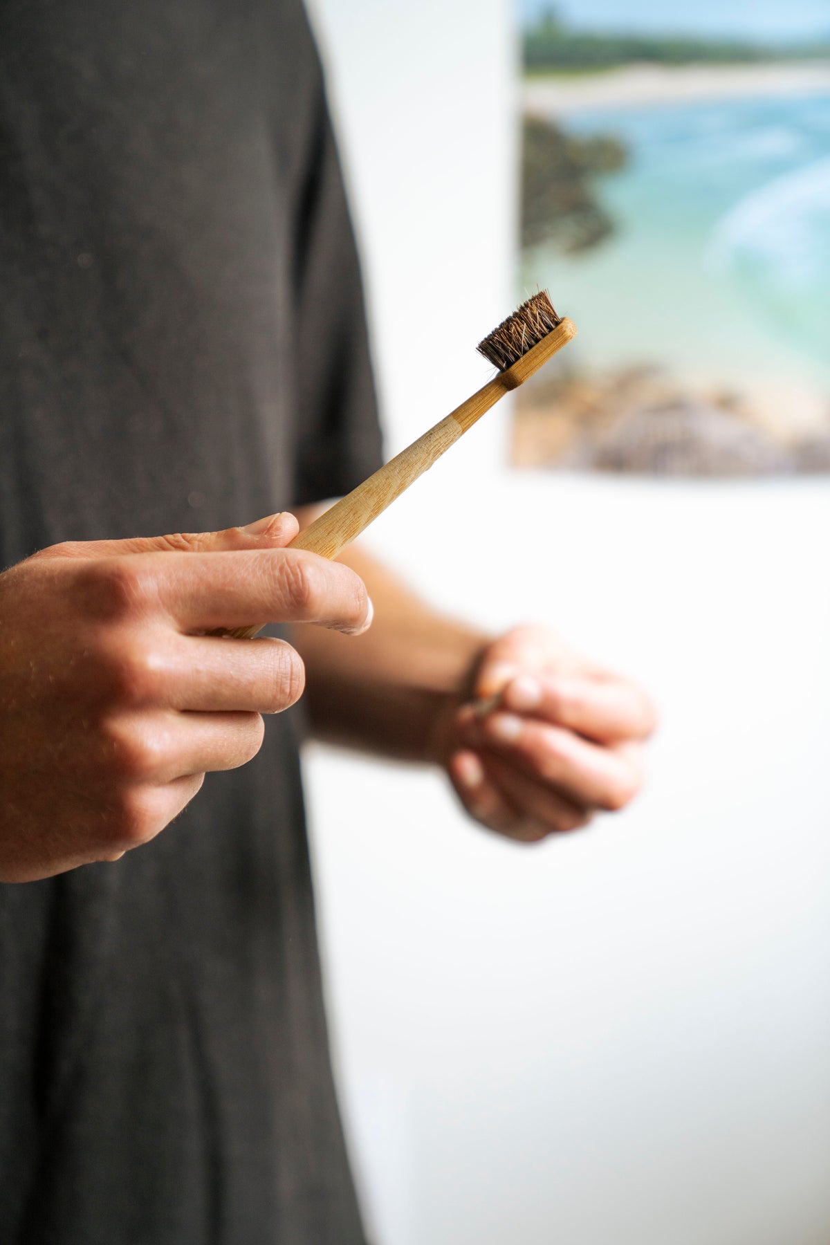Horse Bristle & Bamboo Toothbrush