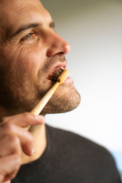 Horse Bristle & Bamboo Toothbrush