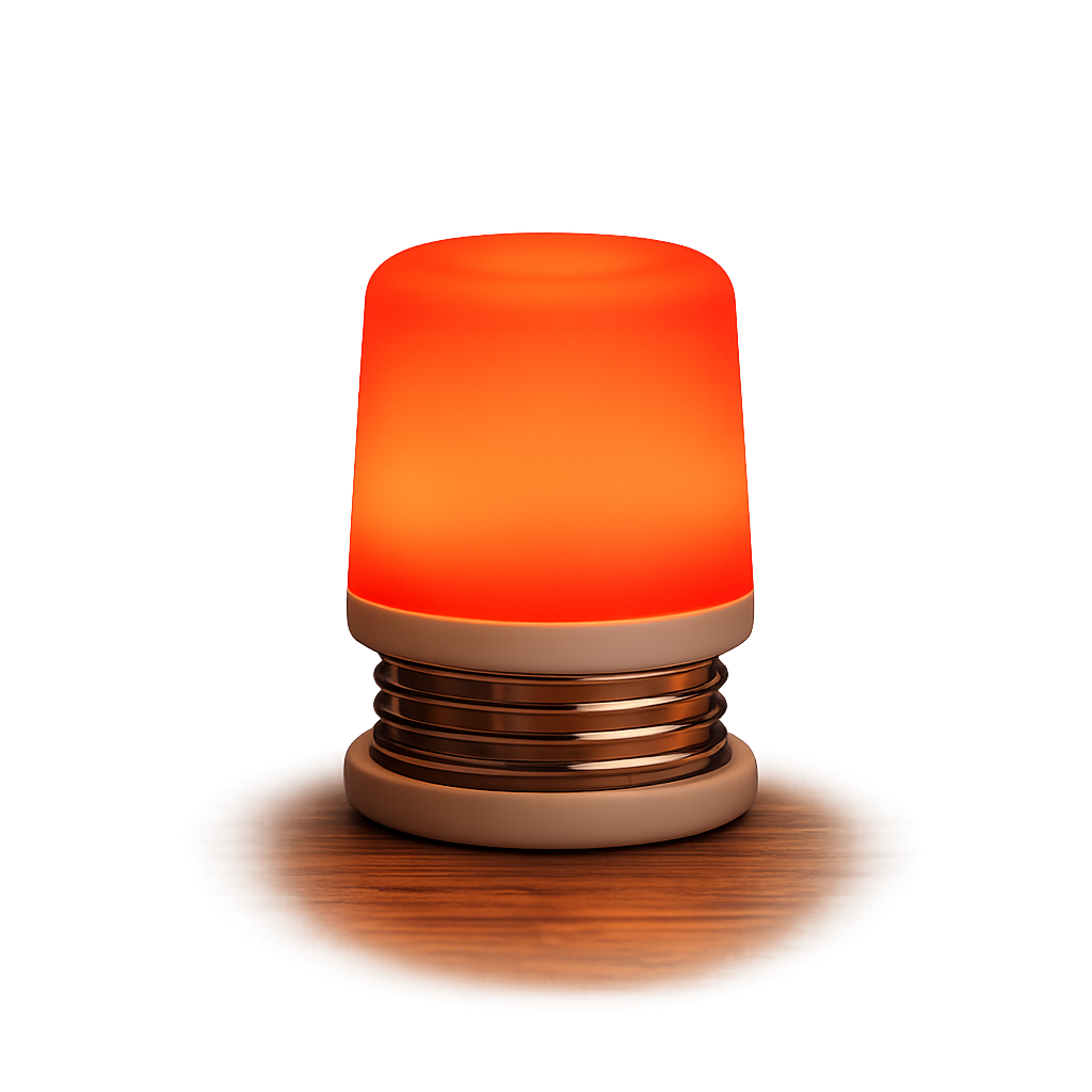Red LED Lamp