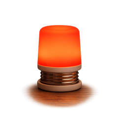 Red LED Lamp